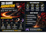 create 2d game character animation sprite animation idle run and attack